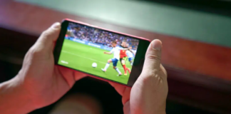 Application to watch football online