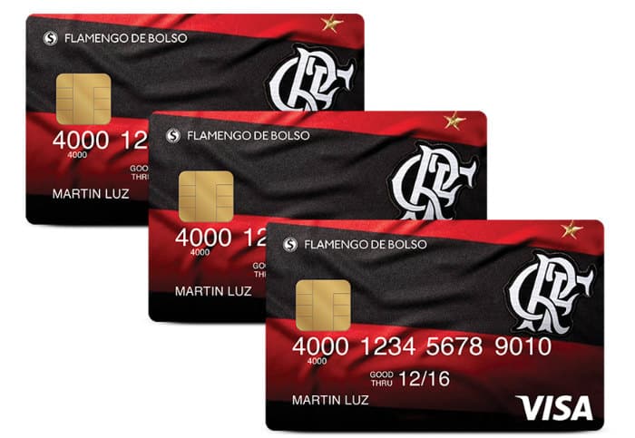 cartão de crédito do Flamengo