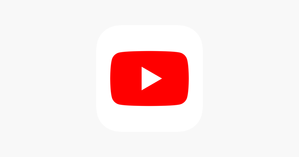 aplicación de youtube